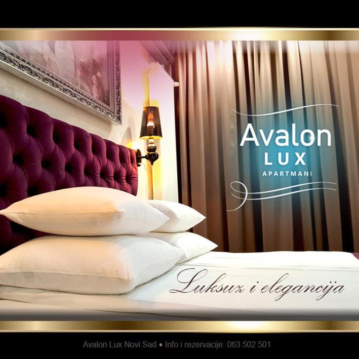 נובי סאד Avalon Lux Studio Apartment מראה חיצוני תמונה